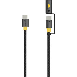Tactical Braided USB-C to USB-C 60W 1.5m Black 57983125424