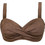 Rock Club Bikini Top με Ενίσχυση Καφέ BP-2081-600