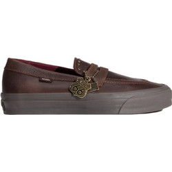 Vans Premium Loafer 53 Ανδρικά Μοκασίνια Loafers Δερμάτινα Καφέ VN000VATDMV