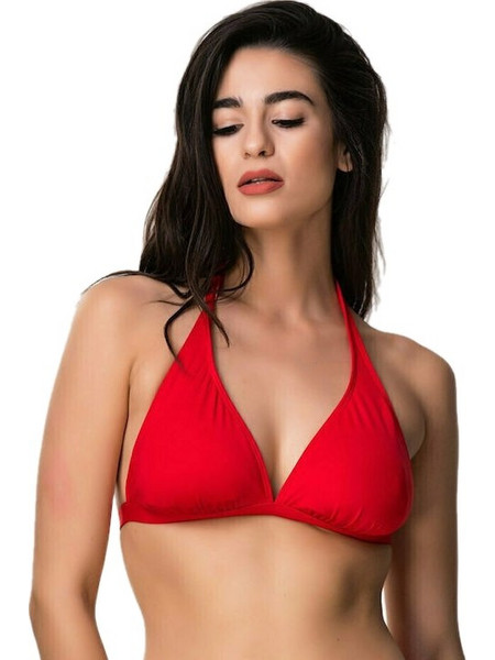 BLU4U Bikini Top Τριγωνάκι Κόκκινο 26366082D-07