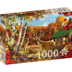 Puzzle ENJOY Puzzle Somewhere in a Field 1000 Κομμάτια
