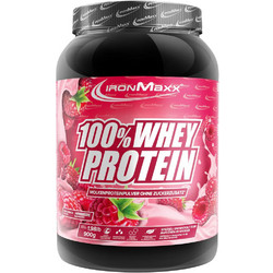 Ironmaxx 100% Whey Raspberry Πρωτεΐνη Ορού Γάλακτος Γράμμωσης 900gr