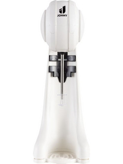 Johny ΑΚ/20 Matte White Επιτραπέζια Φραπεδιέρα 400W με 2 Ταχύτητες