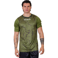 Givova Ανδρικό Αθλητικό T-Shirt Πράσινο MA040.0051