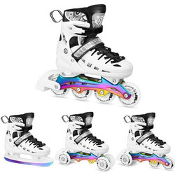 InLine InLine Αυξομειούμενα Rollers Λευκά Rainbow