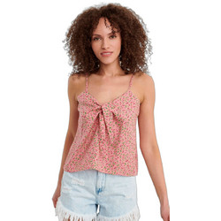 Funky Buddha Γυναικείο Καλοκαιρινό Top Ροζ FBL005-135-17
