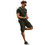 Bodymax Αθλητικό Ανδρικό Σετ T-Shirt & Βερμούδα Καλοκαιρινό Χακί S/3002S-8004