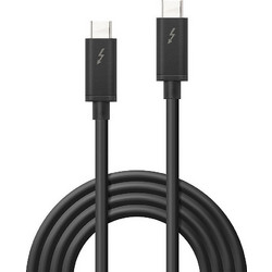 Lindy 41557 Thunderbolt 3 USB-C to USB-C 2m Black