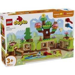 Lego Duplo Discovery Forest with Wild Animals για 3+ Ετών 10480