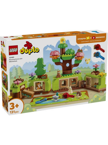 Lego Duplo Discovery Forest with Wild Animals για 3+ Ετών 10480