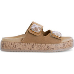 Gabor Γυναικεία Σανδάλια Suede Ανατομικά Ταμπά 63763N-14