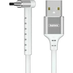 Remax RC-100a Angle 90° USB-A to USB-C 1m White