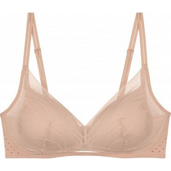 Triumph Breathe & Lift Σουτιέν με Ελαφριά Ενίσχυση με Μπανέλα Μπεζ 10226602-00EP