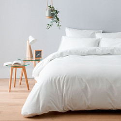 Astron Σεντόνι King Size Βαμβακερό 280x300 Λευκό 55-07