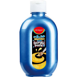 Keyroad Metallic Blue Ακρυλικό Χρώμα Ζωγραφικής 300ml
