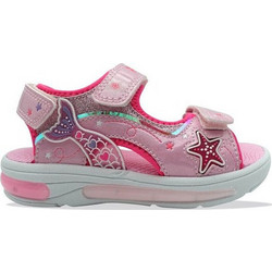 Fila Mermaid Παιδικά Πέδιλα για Κορίτσι Ανατομικά με Φωτάκια & Γκλίτερ Ροζ 3BK61002-900