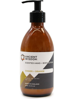 Ancient Wisdom Ginger & Orange Ενυδατική Lotion Σώματος 300ml