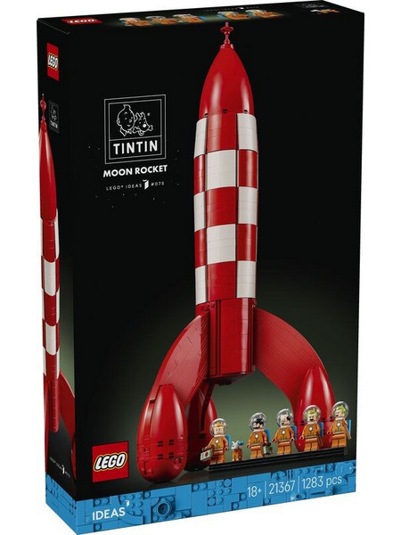 Lego Ideas Tintin Moon Rocket για 18+ Ετών 21367