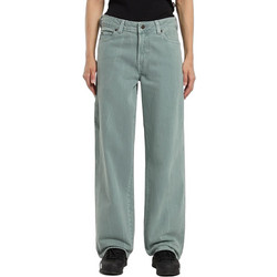 Dickies 997 Ψηλόμεσο Γυναικείο Τζιν Παντελόνι Κανονική Εφαρμογή Πράσινο Mint DK0A889YL371