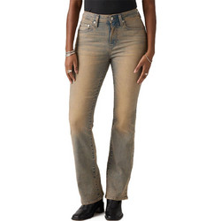 Levi's 725 Ψηλόμεσο Γυναικείο Τζιν Παντελόνι Bootcut Εφαρμογή Μπλε Ταμπά 18759-0285
