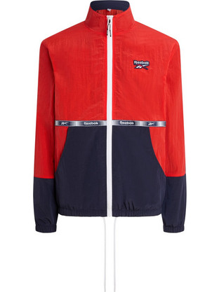 Reebok Αθλητικό Ανδρικό Μπουφάν Χειμωνιάτικο Puffer Κόκκινο Navy Μπλε 100239646