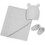 Interbaby Σετ Δώρου για Νεογέννητα Γκρι 3τμχ SET52-31