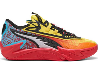 Puma Scoot Zeros II Ανδρικά Αθλητικά Παπούτσια για Μπάσκετ Πολύχρωμα 310843-01