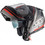 Premier Legacy GT SE17BM Black Silver Κράνος Μηχανής Flip-Up 1580gr