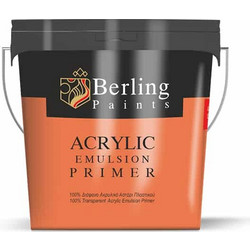 Berling ACRYLIC EMULSION Ακρυλικό Αστάρι Νερού 3lt