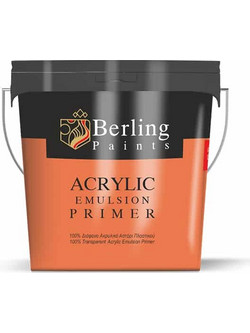 Berling ACRYLIC EMULSION Ακρυλικό Αστάρι Νερού 3lt