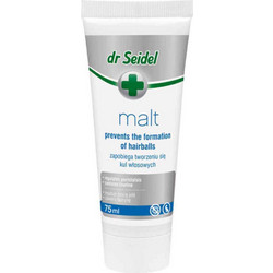Dr Seidel Malt Συμπλήρωμα Διατροφής Γάτας για Τριχόμπαλες σε Πάστα 75ml
