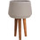 HomeMarkt Quan Γλάστρα Στρογγυλή Fiber Cement Γκρι 40x85cm HM4680.03L