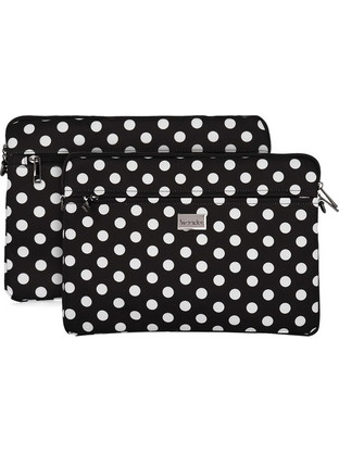 Wonder Polka-Dot Θήκη Laptop 17" Black White 5900217432838