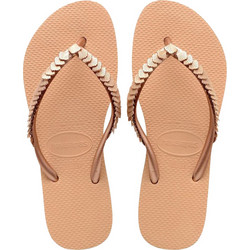 Havaianas Γυναικείες Σαγιονάρες Αντιολισθητικές Nude 4141396-7183