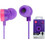 Keeka KA-10 Ακουστικά Ψείρες In-Ear Μωβ Ροζ