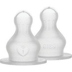 BIBS Θηλή Σιλικόνης για Μπιμπερό Υ-Cut 2τμχ