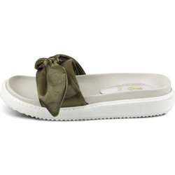 Replay Γυναικείες Παντόφλες Καλοκαιρινές Flatforms Χακί RF810002S-1045