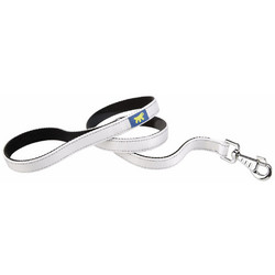 Ferplast Dual Colours Λουρί Σκύλου 1.1m x 25mm Λευκό