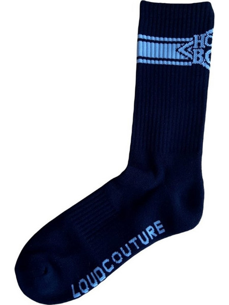 Homeboy Nappo Ανδρικές Κάλτσες Ψηλές με Σχέδια Navy Μπλε 16967187