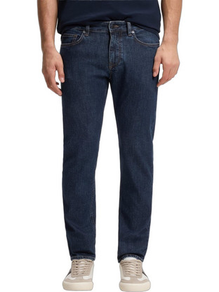 Hugo Boss Delaware BO Ανδρικό Τζιν Παντελόνι Ελαστικό Slim Εφαρμογή Navy Μπλε 50564546-412