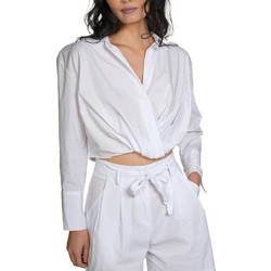 Kendall + Kylie Γυναικείο Χειμερινό Crop Top Λευκό KKW3814105