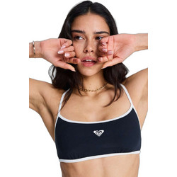 Roxy The Retro Essentials Bikini Top Μπουστάκι Μαύρο ERJX305663