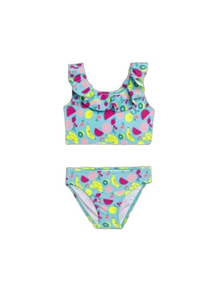 Funky Παιδικό Μαγιό Bikini Set για Κορίτσι Γαλάζιο Πράσινο Mint 126-0704-1