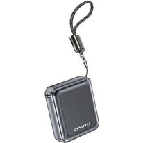 Awei PA-5 Power Bank 10000mAh 22.5W με Θύρα USB-A & Θύρα USB-C Grey