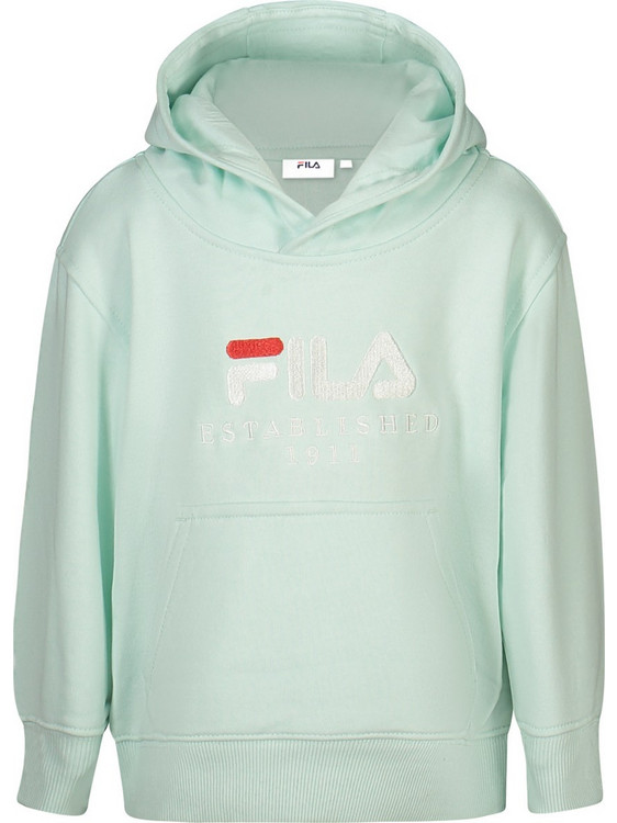 Fila Παιδικό Φούτερ με Κουκούλα Πράσινο Mint FAK0429-VE60106