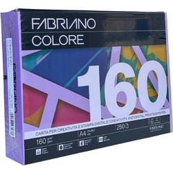 Fabriano Χαρτί Α4 160gr/m² 250 Φύλλα Violetta 19976116021