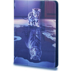 Fashion Trend Flip Cover Little Tiger (Universal 7"-8")