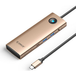 Orico USB-C Docking Station με HDMI PD Ethernet PW11-9P25R-RG-EP