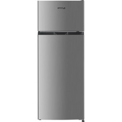 Omnys FTS-E5143S Δίπορτο Ψυγείο 206lt Υ143xΠ55xΒ56cm Inox