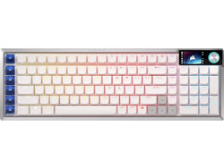 Corsair Vanguard Air 99 Ασύρματο Μηχανικό Gaming Πληκτρολόγιο με Corsair OPX Διακόπτες RGB White